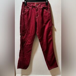 Dickies Jeans Womens 0 Red burgundy Carpenter